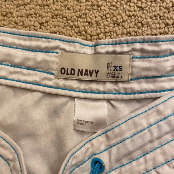 2/$10 Old Navy White Beach Short - Picture 2 of 4